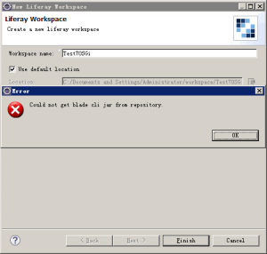 could not get blade cli