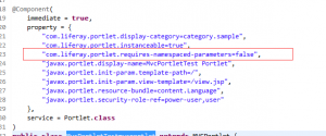 portlet namespace